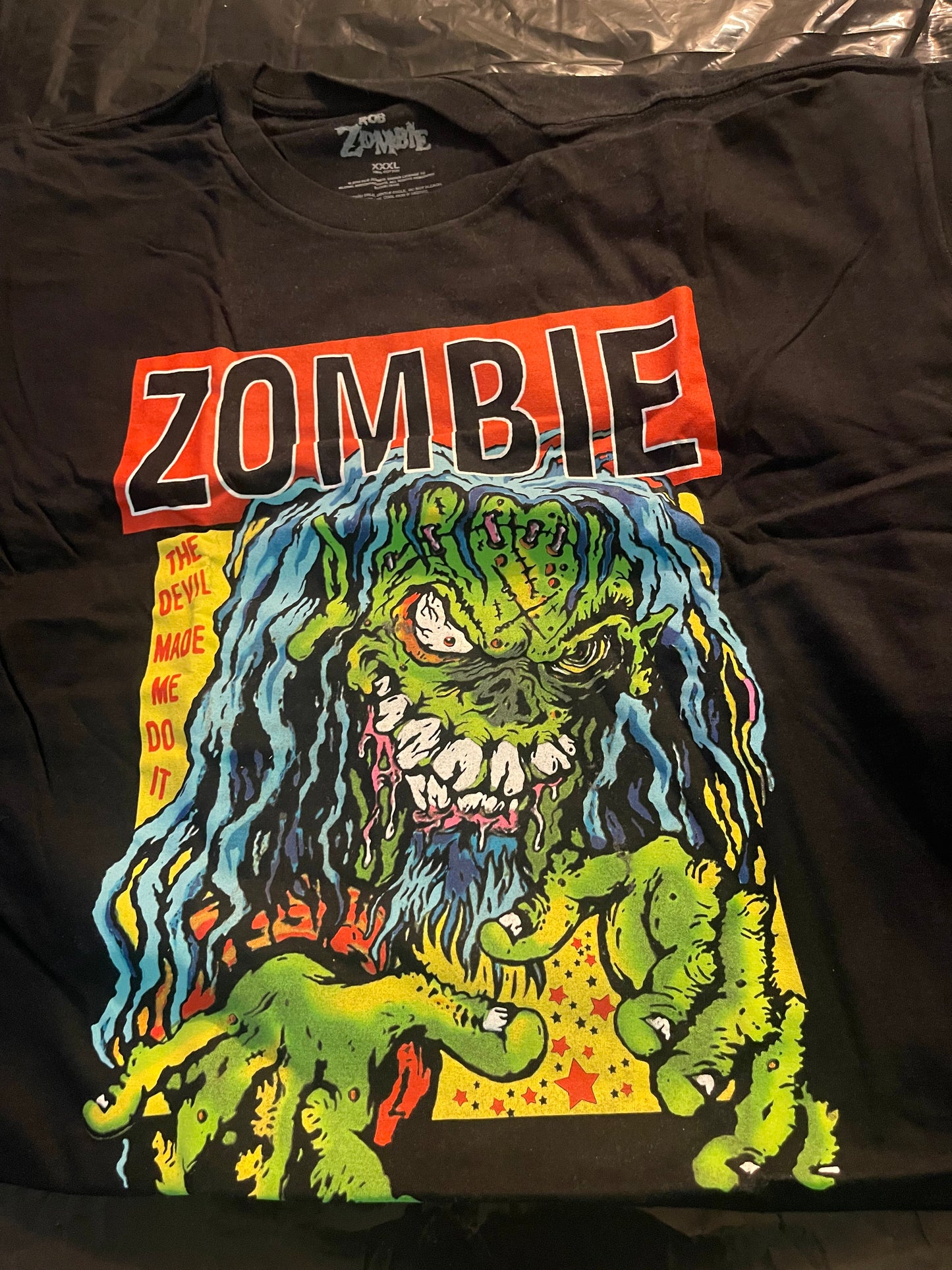 đ„ Vintage 1993 Rob Zombie Tour T-Shirt â Rare Collectorâs Piece đ„