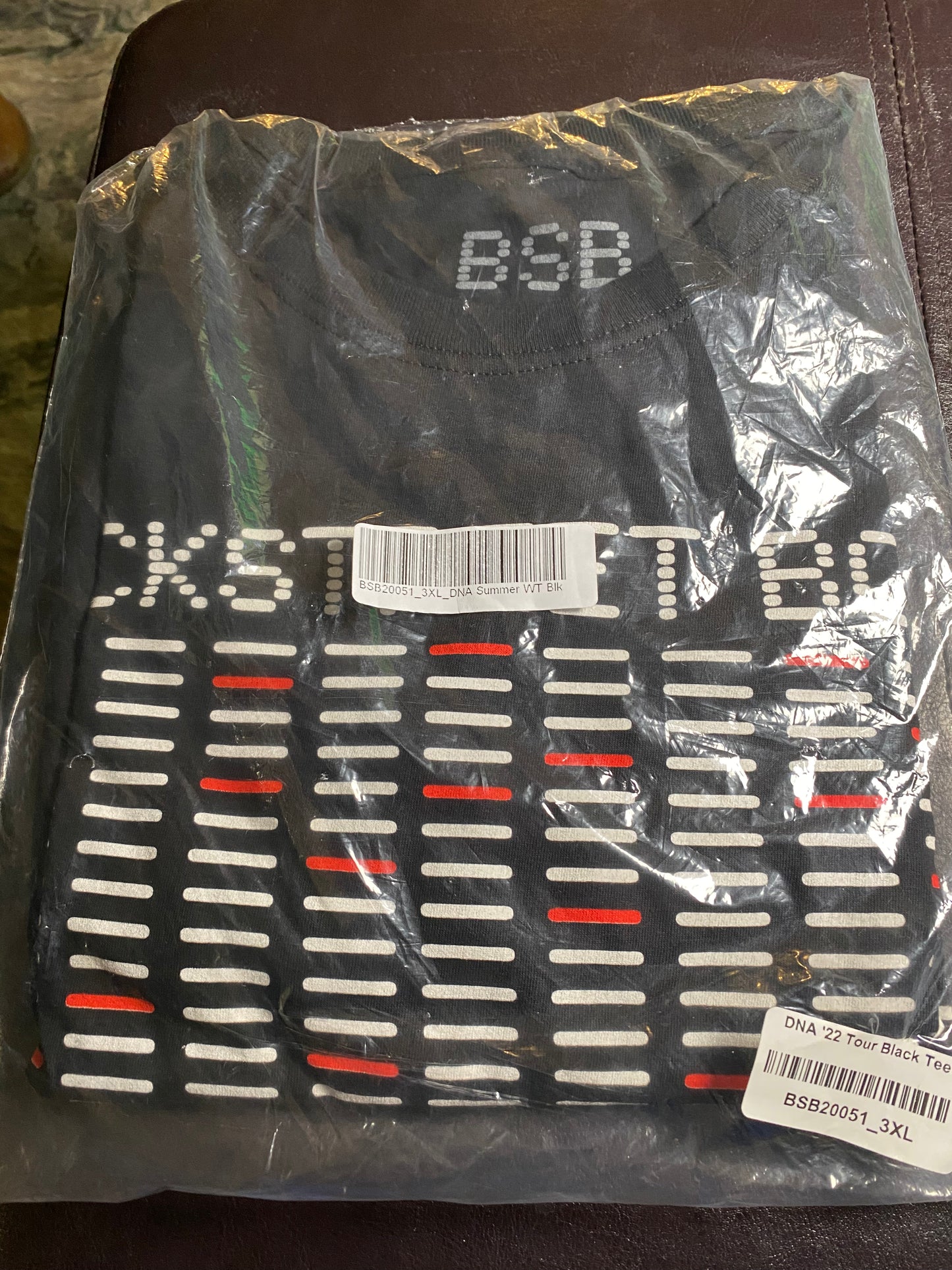 🔥 Brand New Backstreet Boys "DNA 2022 Tour" Black T-Shirt (3XL) – Collector’s I