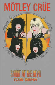🔥 Vintage 1983 Mötley Crüe "Shout at the Devil" Tour T-Shirt 🔥